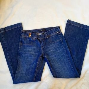 Noir jeans size 2 flare leg jeans